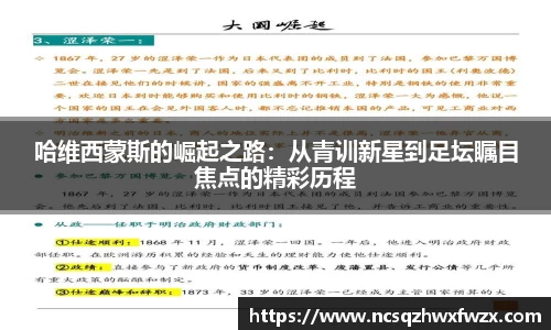 哈维西蒙斯的崛起之路:从青训新星到足坛瞩目焦点的精彩历程