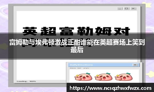 富姆勒与埃弗顿激战正酣谁能在英超赛场上笑到最后